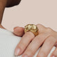 Realistic Gold Bear Ring for Women - Daphna Simon Jewelry