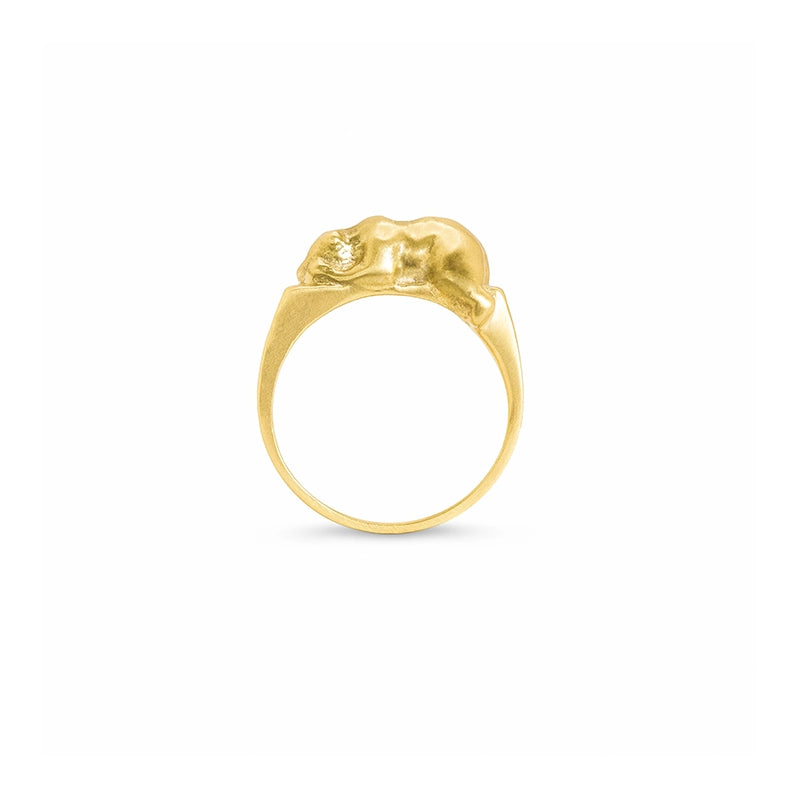 Small Gold Bear Ring - Daphna Simon Jewelry