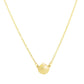 14K Gold Mini Seashell Necklace - Daphna Simon Jewelry