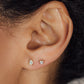Gold Diamond Stud Earrings - Daphna Simon Jewelry