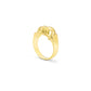 Small Gold Bear Ring - Daphna Simon Jewelry