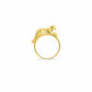 Small Gold Leopard Ring - Daphna Simon Jewelry